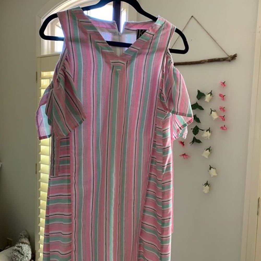 Kinnucan’s Brand cold Shoulder Dress